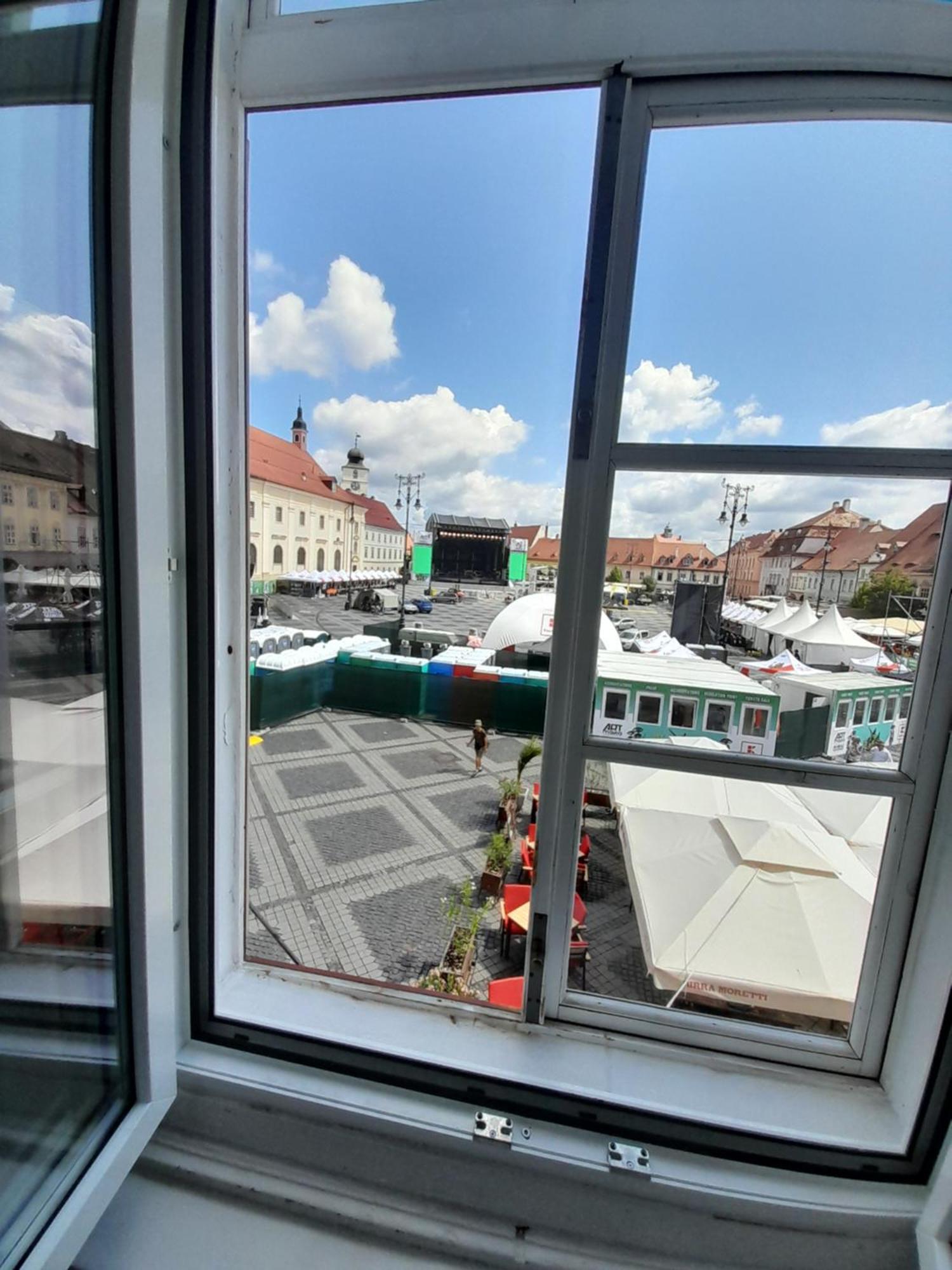 Elisabeth Home Piata Mare Nagyszeben Kültér fotó